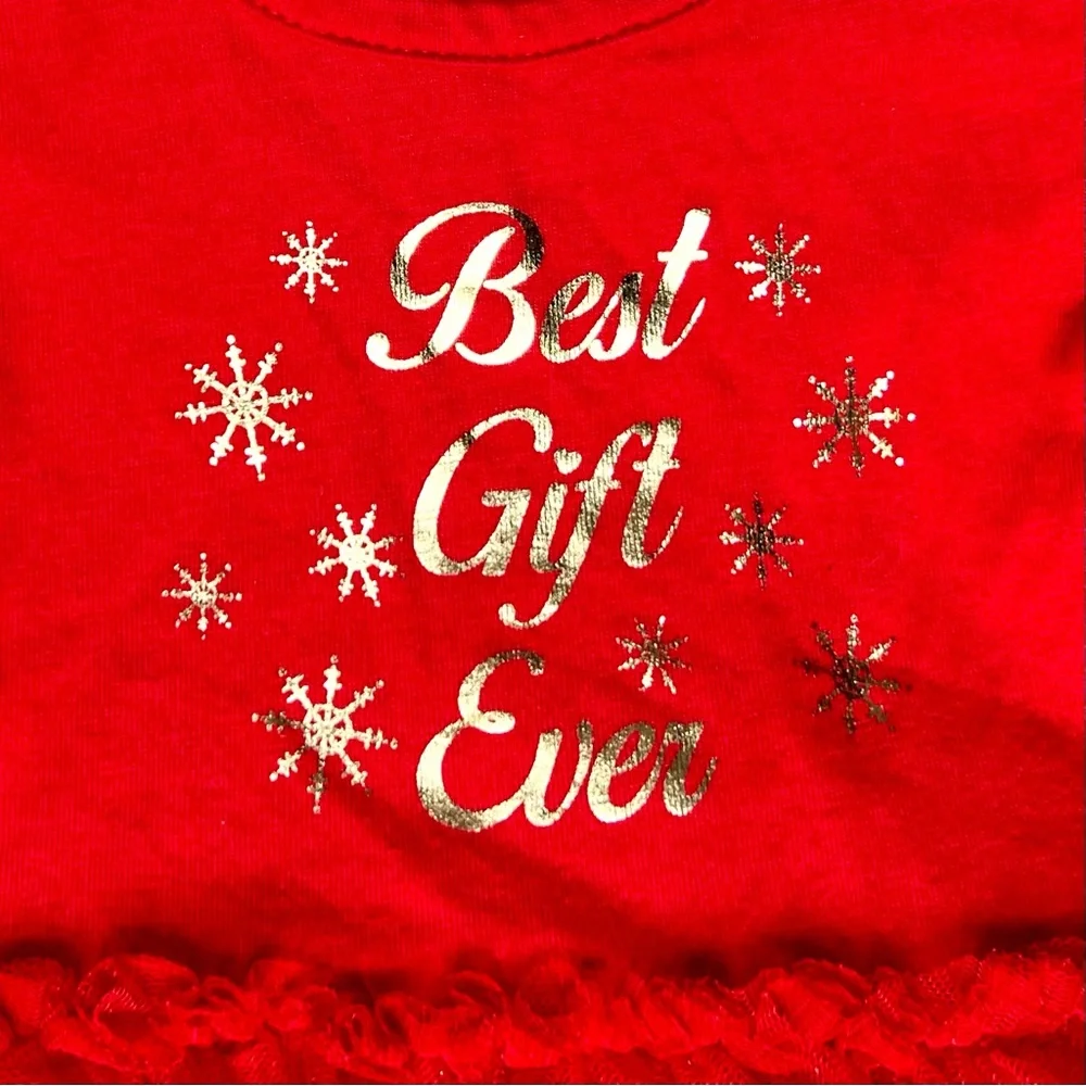 The Children’s Place Best Gift Ever Christmas Tutu Dress